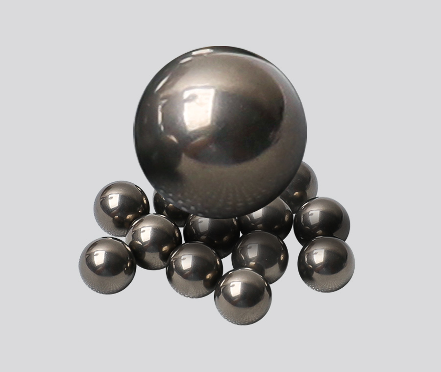 What is the manufacturing process of carbon steel balls?